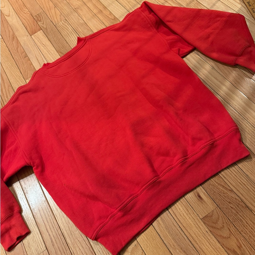 VTG Red Golf Graphic Sweatshirt Preppy Country Club - Picture 5 of 6